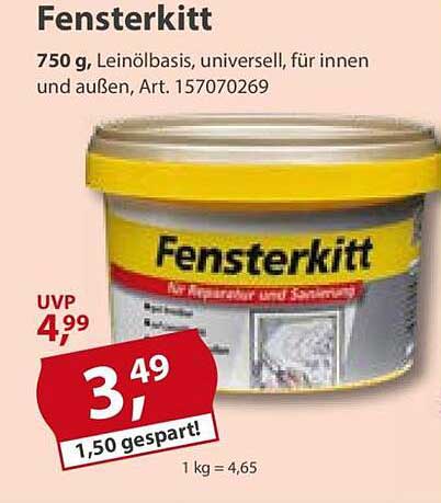 Fensterkitt