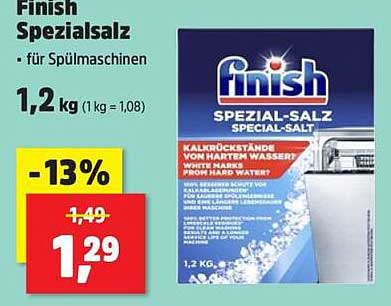 Finish Spezialsalz für Spülmaschinen