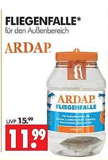 FLIEGENFALLE* für den Außenbereich ARDAP