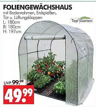 FOLIENGEWÄCHSHAUS