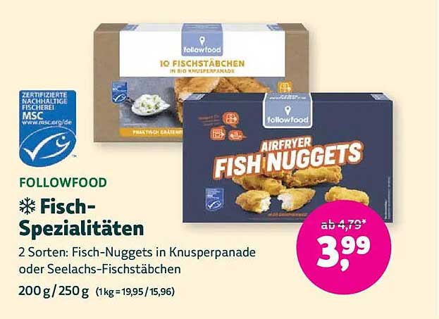 FOLLOWFOOD Fisch-Spezialitäten