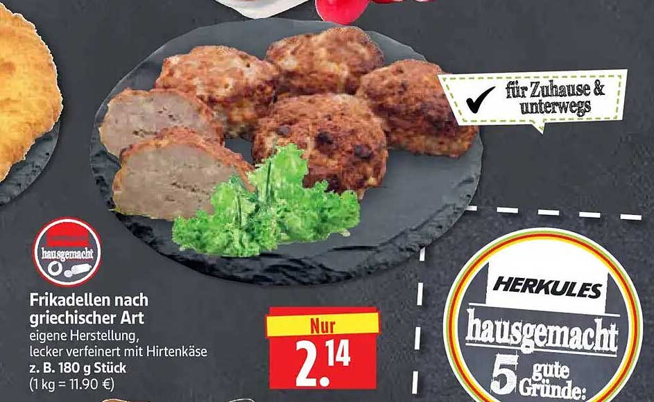 Frikadellen nach griechischer Art