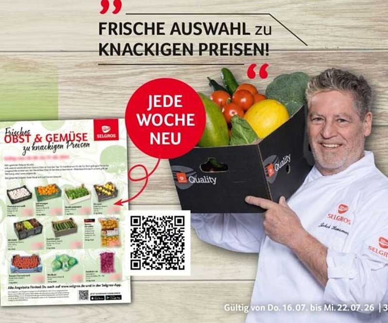 FRISCHE AUSWAHL zu KNACKIGEN PREISEN!