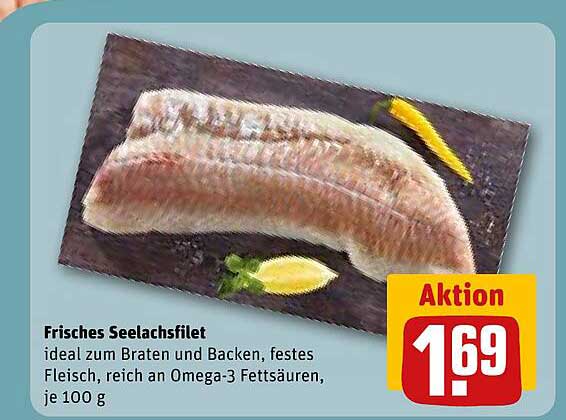 Frisches Seelachsfilet