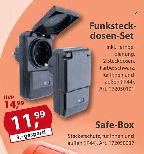 Funksteckdosen-Set