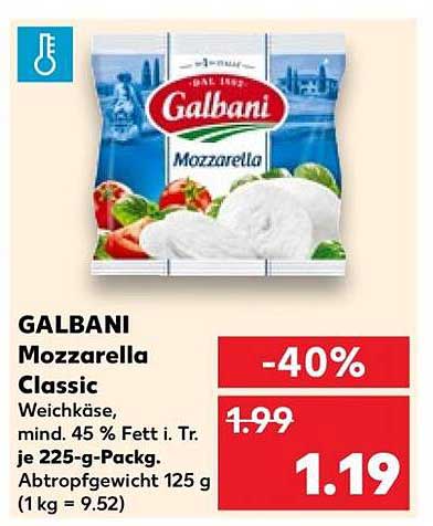 GALBANI Mozzarella Classic