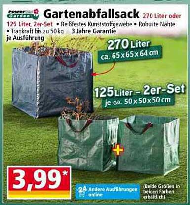 Gartenabfallsack