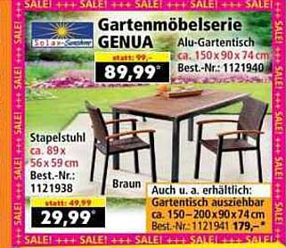 Gartenmöbelserie GENUA