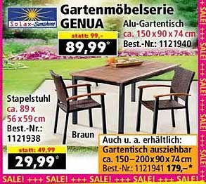 Gartenmöbelserie GENUA