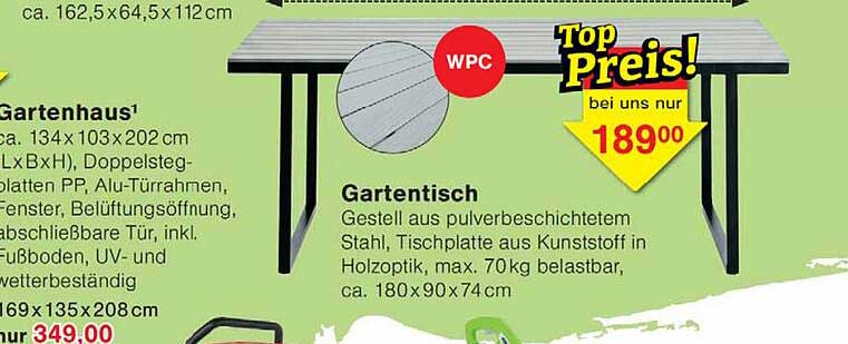 Gartentisch