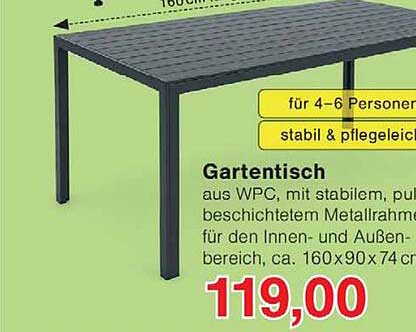 Gartentisch