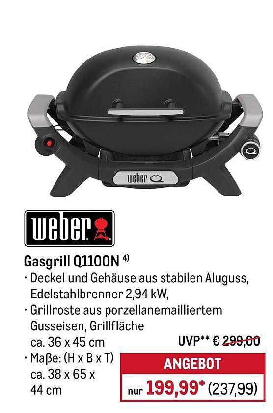 Gasgrill Q1100N 4)