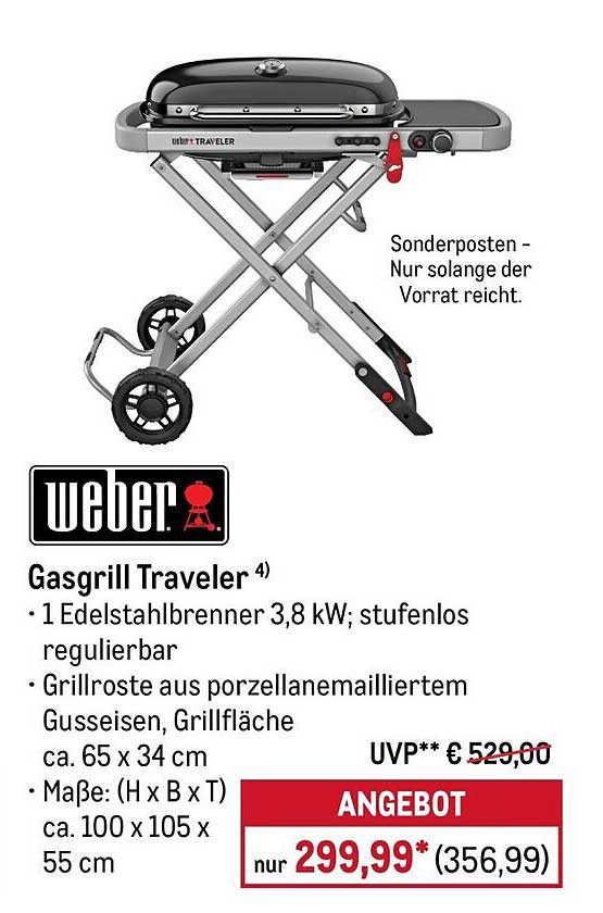 Gasgrill Traveler 4)