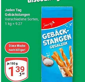 GEBÄCK STANGEN GESALZEN