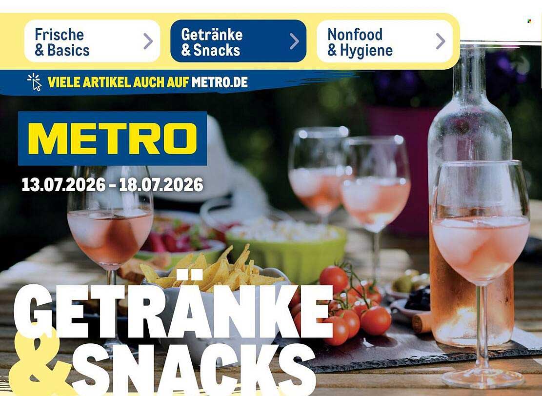 Getränke & Snacks