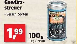 Gewürzstreuer • versch. Sorten