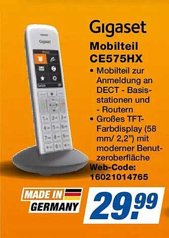 Gigaset Mobilteil CE575HX