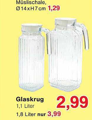Glaskrug