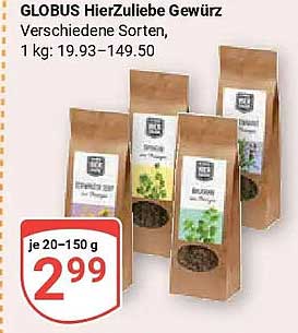 GLOBUS HierZuliebe Gewürz