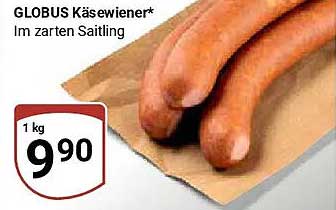 GLOBUS Käsewiener* Im zarten Saitling