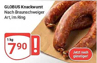 GLOBUS Knackwurst Nach Braunschweiger Art, im Ring