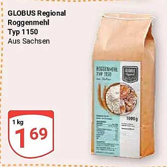 GLOBUS Regional Roggenmehl Typ 1150 Aus Sachsen