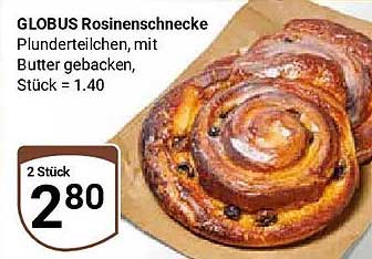 GLOBUS Rosinenschnecke