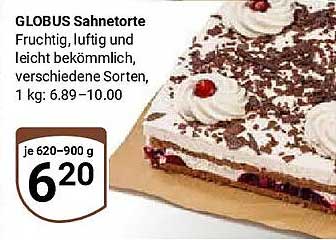 GLOBUS Sahnetorte