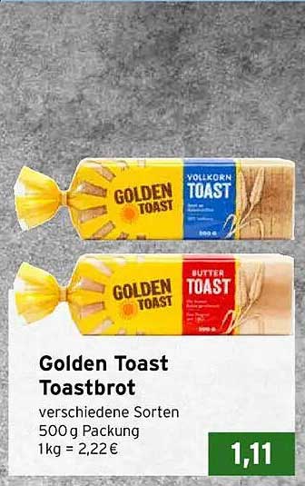Golden Toast Toastbrot