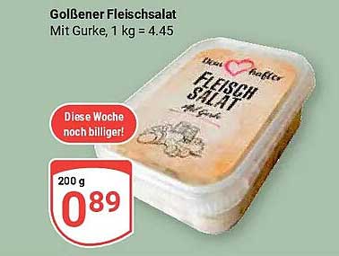 Goldener Fleischsalat