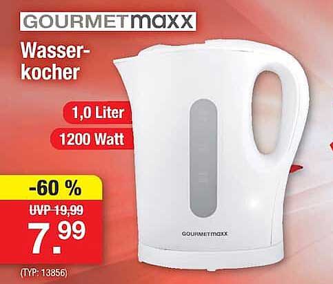 GOURMETmaxx Wasserkocher