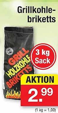 Grillkohle-briketts