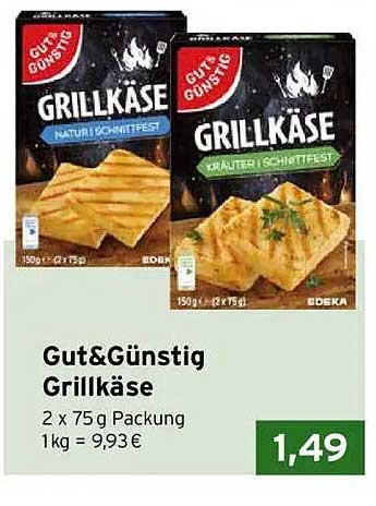 Gut&Günstig Grillkäse