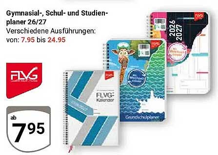Gymnasial-, Schul- und Studienplaner 26/27