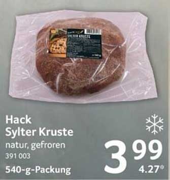 Hack Sylter Kruste natur, gefroren
