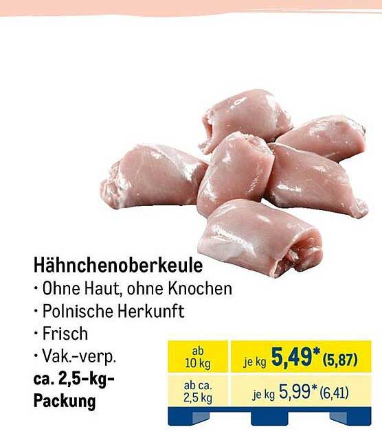 Hähnchenoberkeule