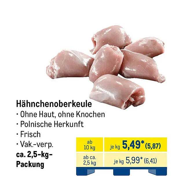 Hähnchenoberkeule