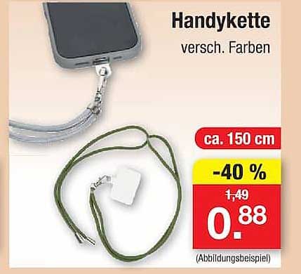 Handykette versch. Farben