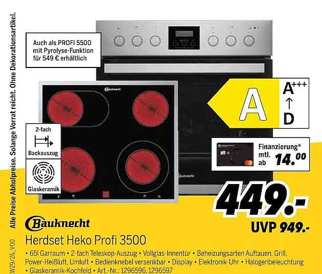 Herdset Heko Profi 3500