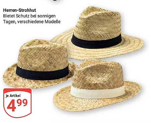 Herren-Strohhut