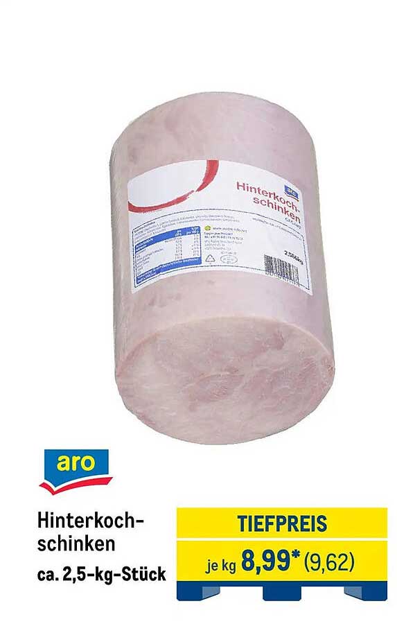 Hinterkochschinken ca. 2,5-kg-Stück