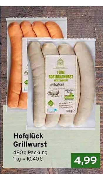 Hofglück Grillwurst