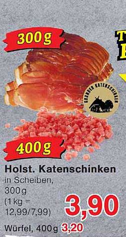 Holst. Katenschinken in Scheiben, 300 g