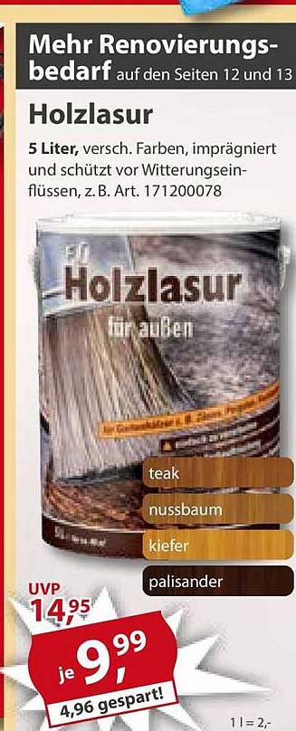 Holzlasur