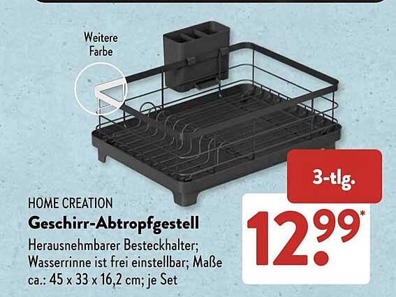HOME CREATION Geschirr-Abtropfgestell