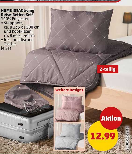 HOME IDEAS Living Reise-Betten-Set*