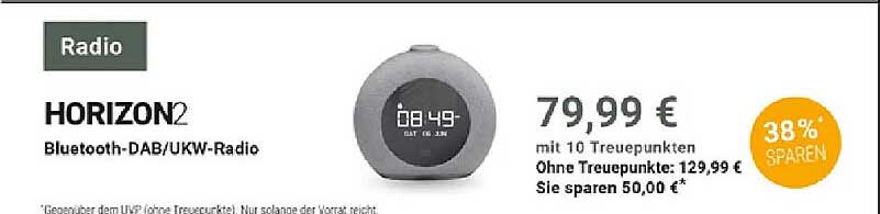 HORIZON2 Bluetooth-DAB/UKW-Radio