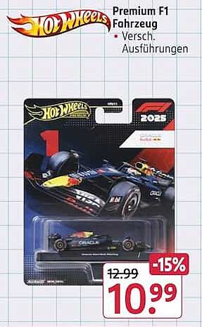 Hot Wheels Premium F1 Fahrzeug Versch. Ausführungen