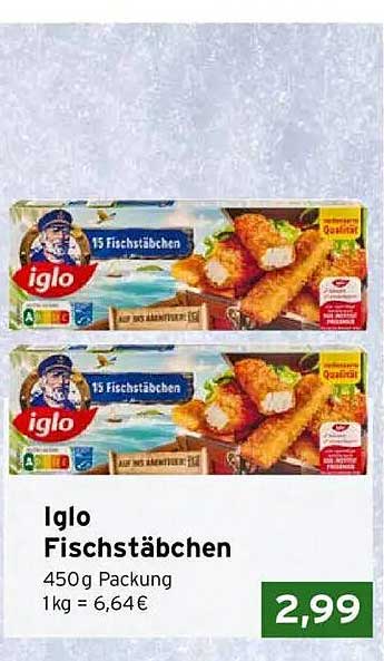 Iglo Fischstäbchen