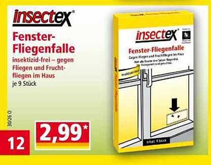 insectex Fenster-Fliegenfalle
